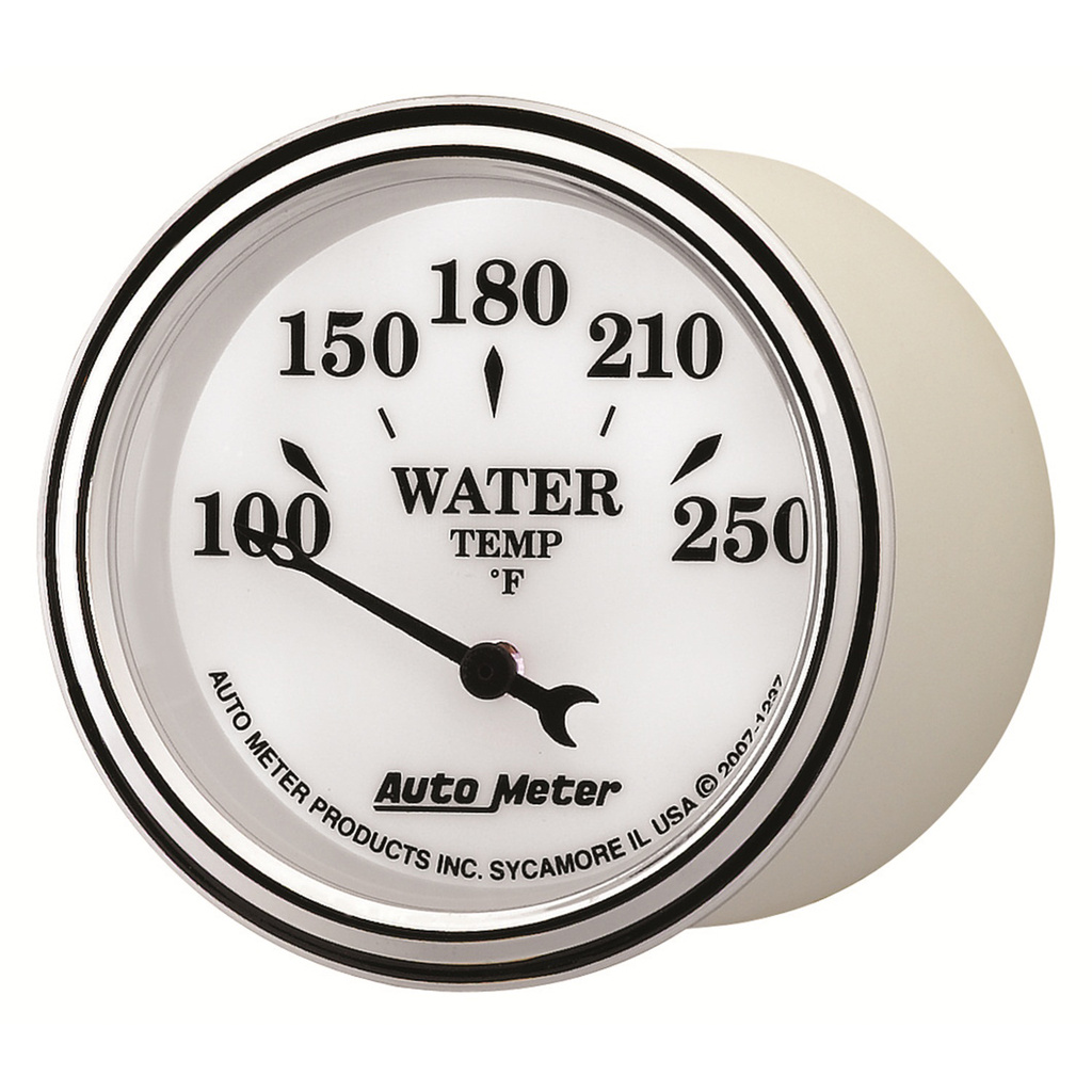 2-1/16" Vattentemperatur, 100-250 °F, OLD-TYME WHITE II
