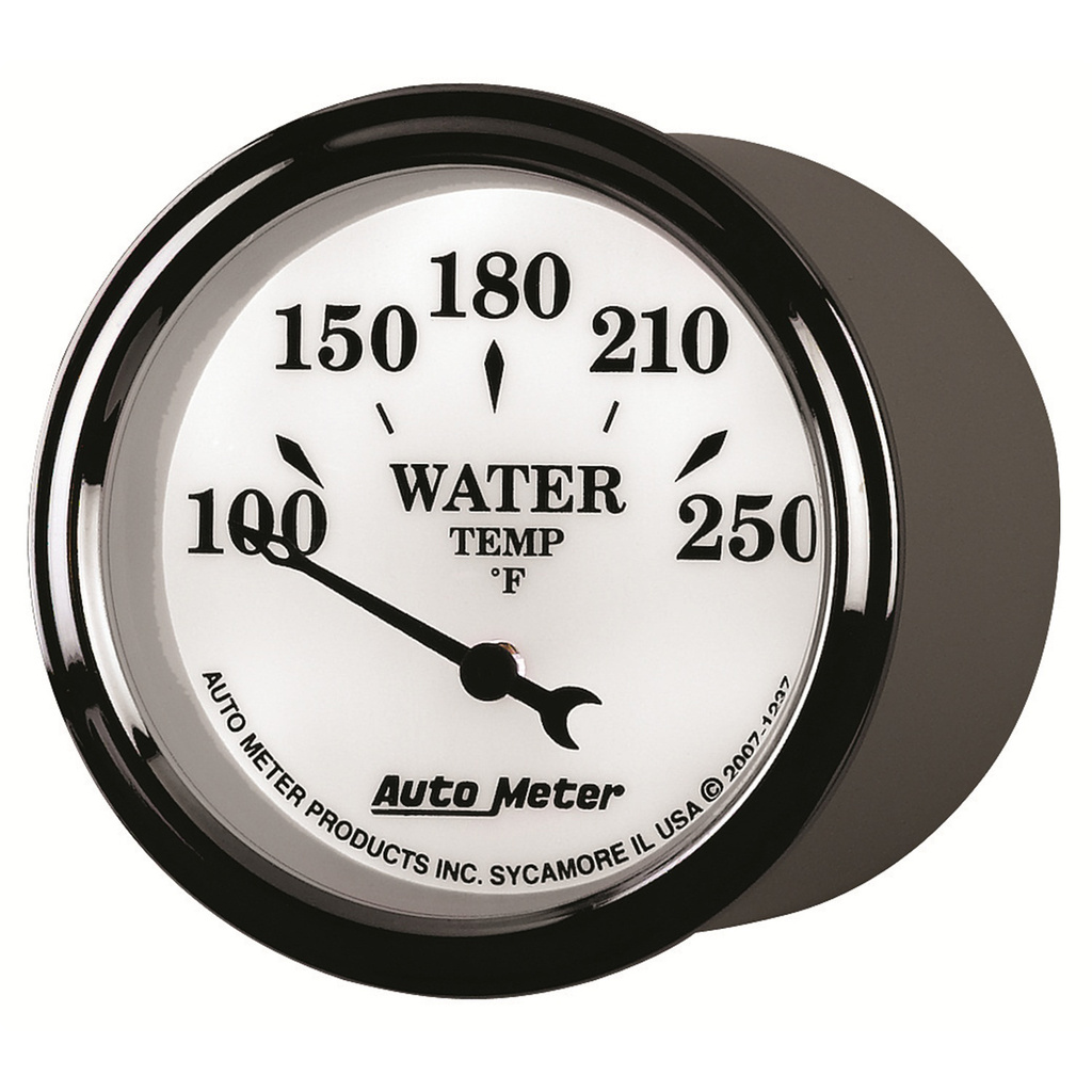 2-1/16" Vattentemperatur, 100-250 °F, OLD-TYME WHITE II