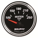 2-1/16" Vattentemperatur, 100-250 °F, DESIGNER BLACK II