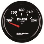 2-1/16" Vattentemperatur, 100-250 °F, DESIGNER BLACK II