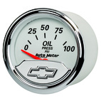 2-1/16" Oljetryck, 0-100 PSI, CHEVY VINTAGE