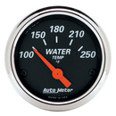2-1/16" Vattentemperatur, 100-250 °F, DESIGNER BLACK