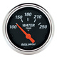 2-1/16" Vattentemperatur, 100-250 °F, DESIGNER BLACK