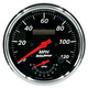 5" Varvmätare/Hastighetsmätare, COMBO, 8K RPM/120 MPH, DESIGNER BLACK