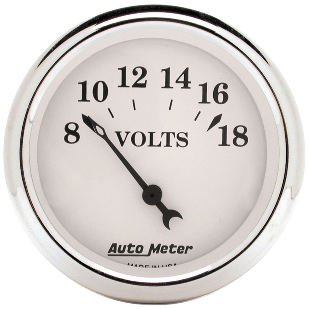 5-mätarpanel, direktmontering, CHEVY TRUCK 40-46, OLD TYME WHITE