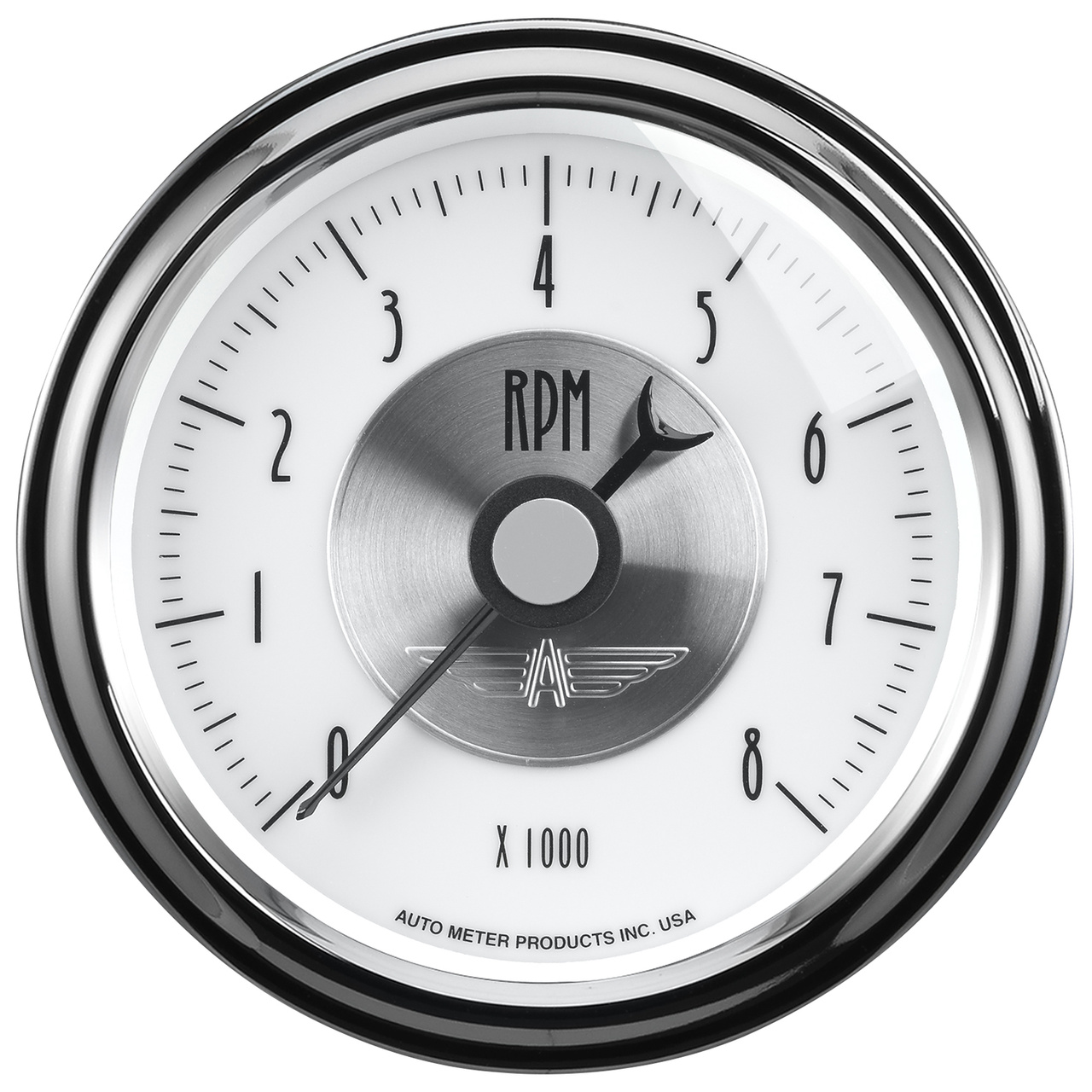 3-3/8" Varvräknare, 0-8,000 RPM, PRESTIGE PEARL