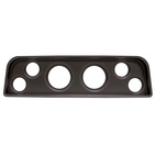 6-mätarpanel, direktmontering, GMC TRUCK 60-66, DESIGNER BLACK