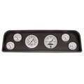 6-mätarpanel, direktmontering, GMC TRUCK 60-66, OLD TYME WHITE