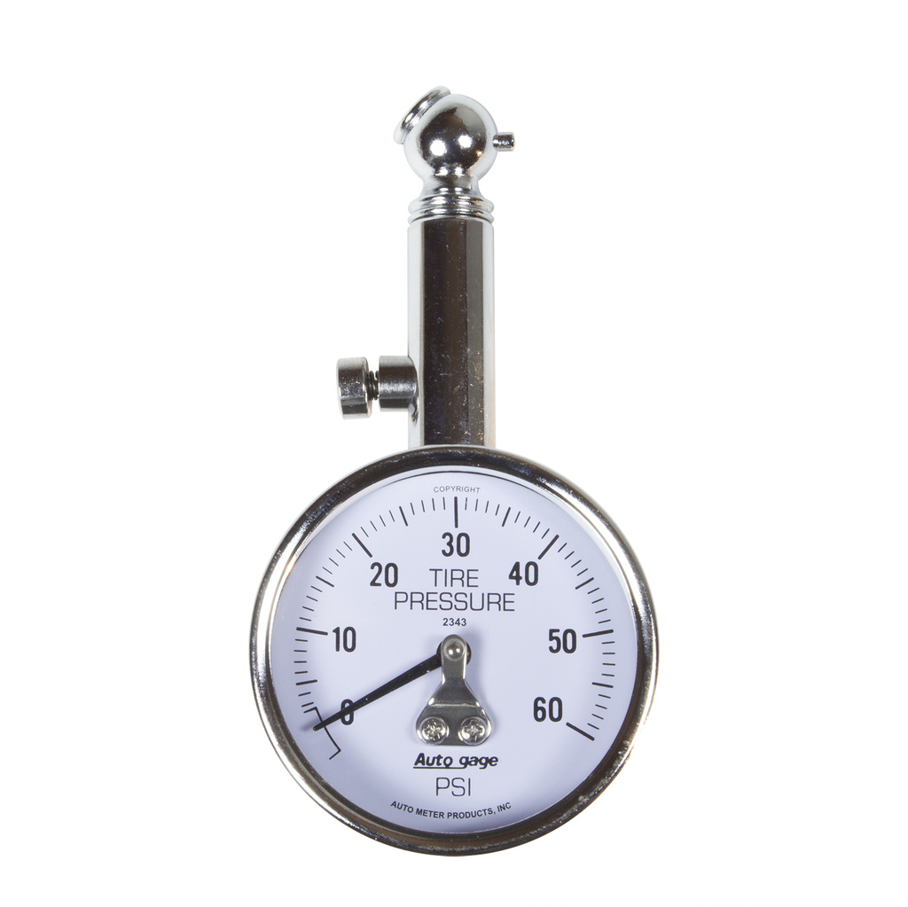 Däcktryck Mätare, 0-60 PSI, AUTO GAGE