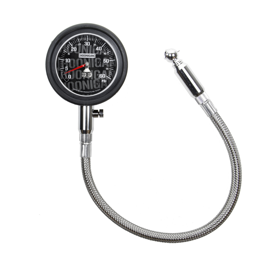 Däcktryck Mätare, 0-60 PSI, HOONIGAN