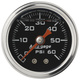 1-1/2" PRESSURE, 0-60 PSI, BLACK