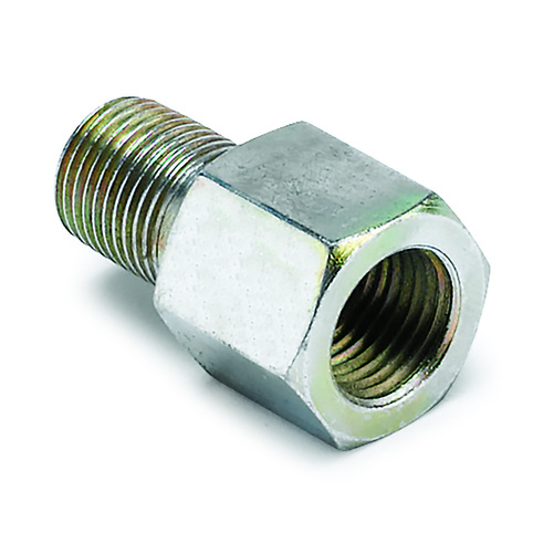FITTING, ADAPTER, METRIC, 1/8" BSPT MALE TO 1/8" NPTF FEMALE, BRASS