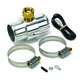 FITTING, ADAPTER, RADIATOR HOSE, 1.5", 3/8" NPTF FEMALE, ALUMINUM