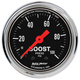 2-1/16" Laddtryck, 0-100 PSI, TRADITIONAL CHROME