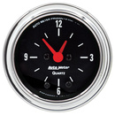 2-1/16" Klocka, 12-Timmar TRADITIONAL CHROME