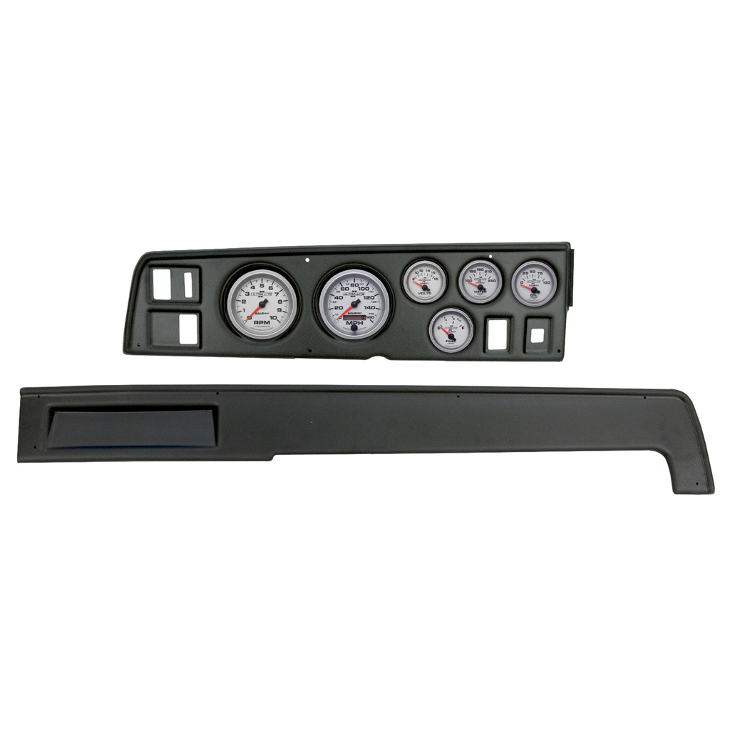 6-mätarpanel, direktmontering, DODGE CHARGER 68-70, ULTRA-LITE II
