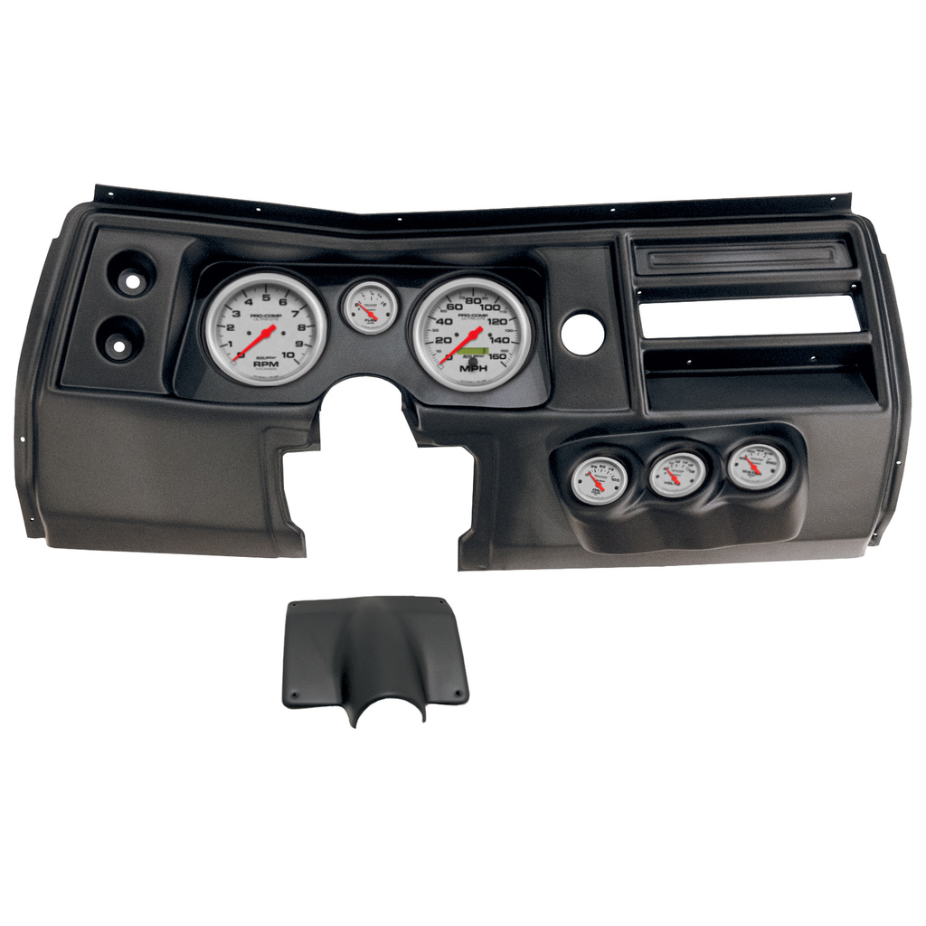6-mätarpanel, direktmontering, CHEVY CHEVELLE NO VENT 68, ULTRA-LITE