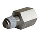 FITTING, SNUBBER ADAPTER, 1/8" NPT FEMALE TO 1/8" NPT MALE, STAINLESS STEEL, FOR FUEL PRESSURE