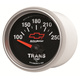 2-1/16" Transmissions temperatur, 100-250 °F, CHEVY RED BOWTIE, BLACK