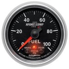 2-1/16" Bränsletryck, 0-100 PSI, SPORT-COMP II
