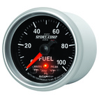 2-1/16" Bränsletryck, 0-100 PSI, SPORT-COMP II