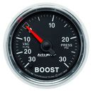 2-1/16" Laddtryck/Vacuum, 30 IN HG/30 PSI, GS