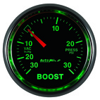 2-1/16" Laddtryck/Vacuum, 30 IN HG/30 PSI, GS