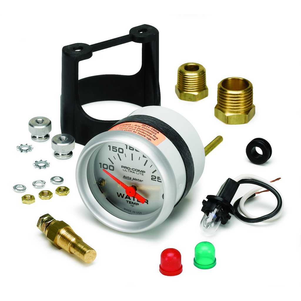 2-1/16" Vattentemperatur, 100-250 °F, ULTRA-LITE