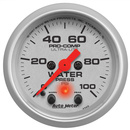 2-1/16" Vattentryck, 0-100 PSI, ULTRA-LITE