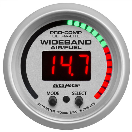 2-1/16" Bredbandslambda PRO PLUS AFR, 6:1-20:1 AFR, ULTRA-LITE