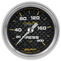 2-1/16" PRESSURE, 0-200 PSI, CARBON FIBER
