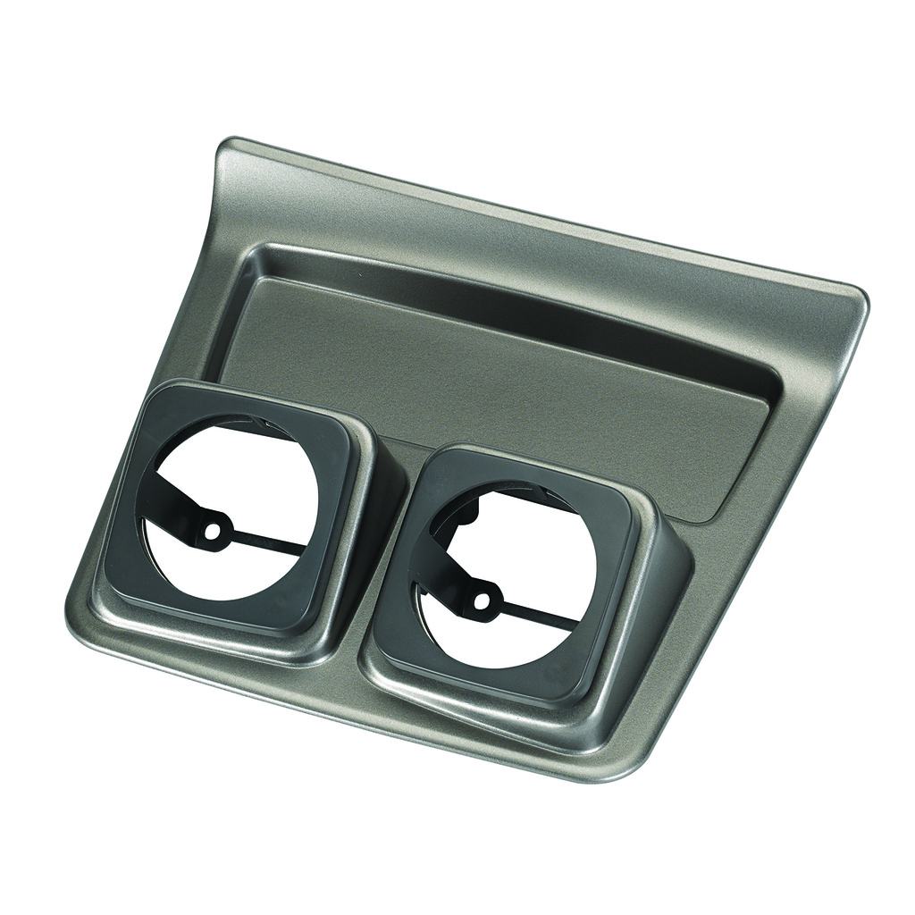 DIRECT FIT SHIFTER CONSOLE, DUAL, 2-1/16", CAMARO 10-15