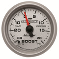 2-1/16" Laddtryck/Vacuum, 30 IN HG/20 PSI, ULTRA-LITE II