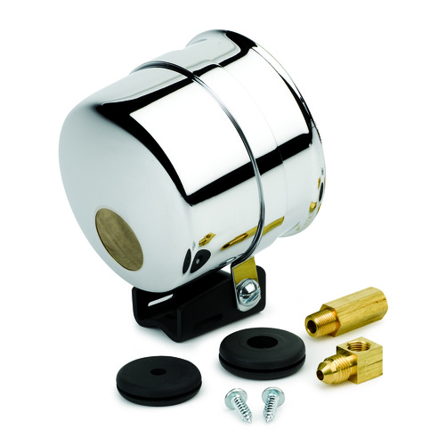 3-3/8", Mätarhållare med Kromkopp