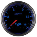 2-1/16" Bränsletryck, 0-15 PSI, ELITE, -4AN SENSOR