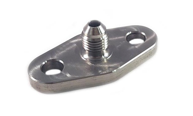 Oljetryckfläns AN4 CC 38mm Holset, Precision, Garrett