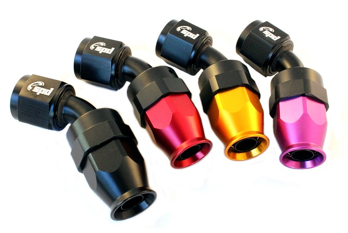 An10 -45° PTFE Slangkoppling