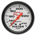 2-5/8" Vattentemperatur, 120-240 °F, CHEVY RED BOWTIE, WHITE
