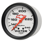 2-5/8" Vattentemperatur, 120-240 °F, CHEVY RED BOWTIE, WHITE