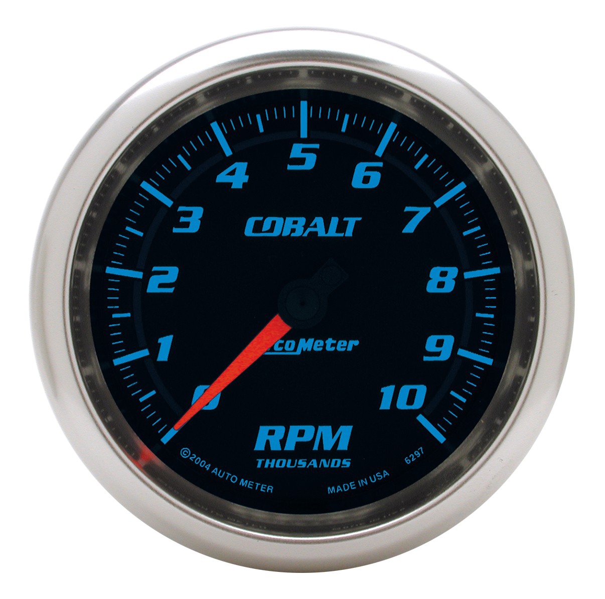 3-3/8" Varvräknare, 0-10,000 RPM, COBALT