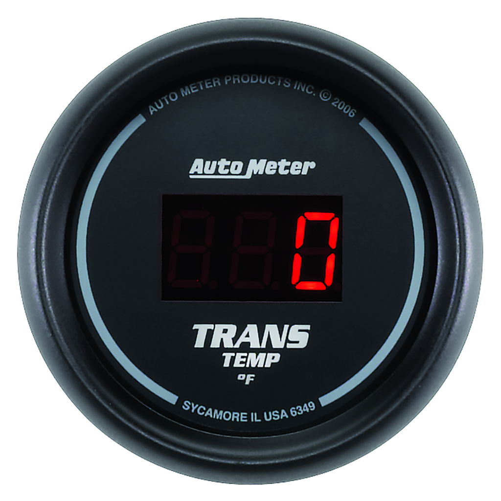 2-1/16" Transmissions temperatur, 0-340 °F, SPORT-COMP DIGITAL