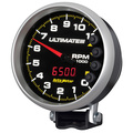 5" Varvräknare, 0-11,000 RPM, PEDESTAL, ULTIMATE III PLAYBACK, BLACK