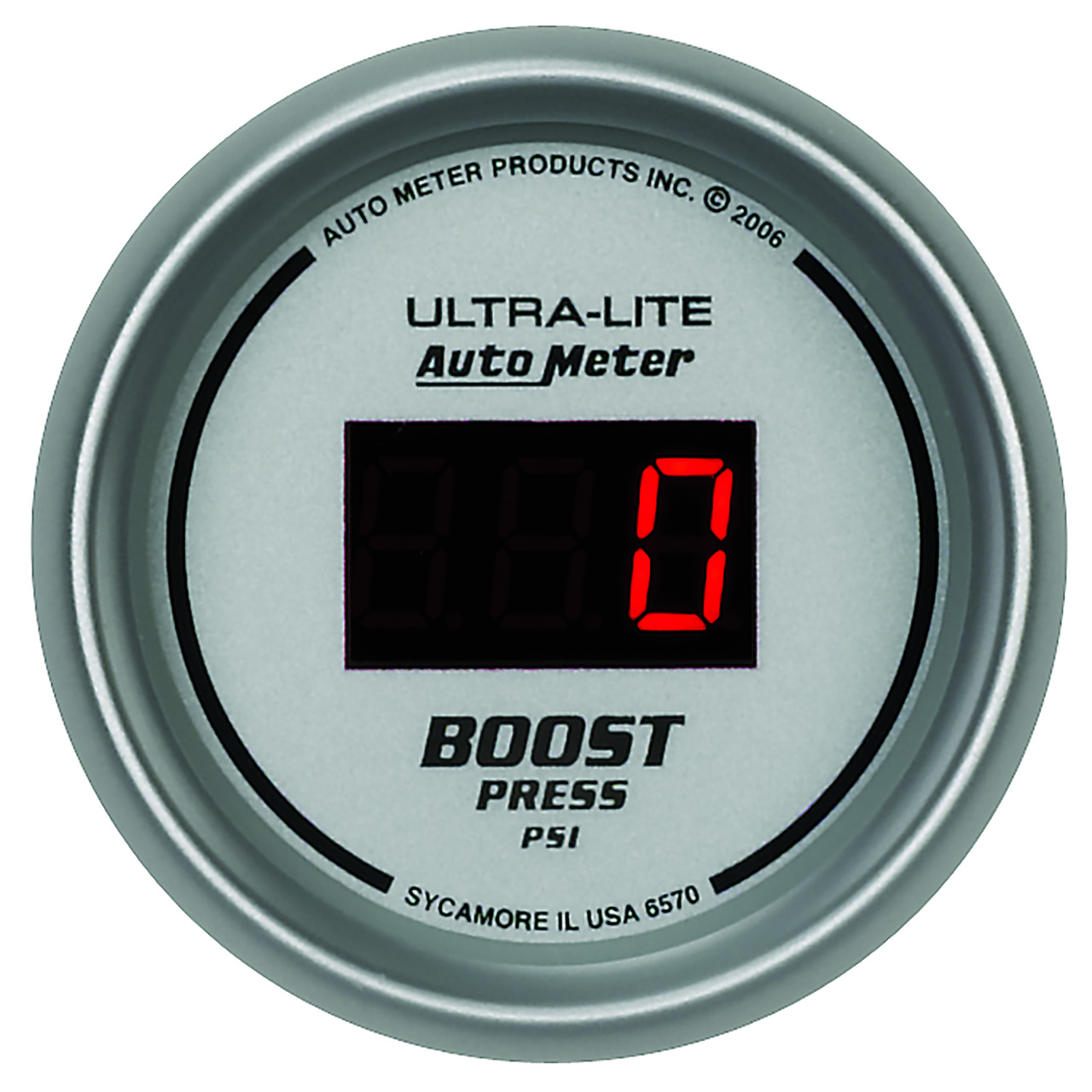 2-1/16" Laddtryck, 5-60 PSI, ULTRA-LITE DIGITAL