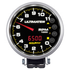 5" Varvräknare, 0-11,000 RPM, PEDESTAL, ULTIMATE III PLAYBACK, BLACK