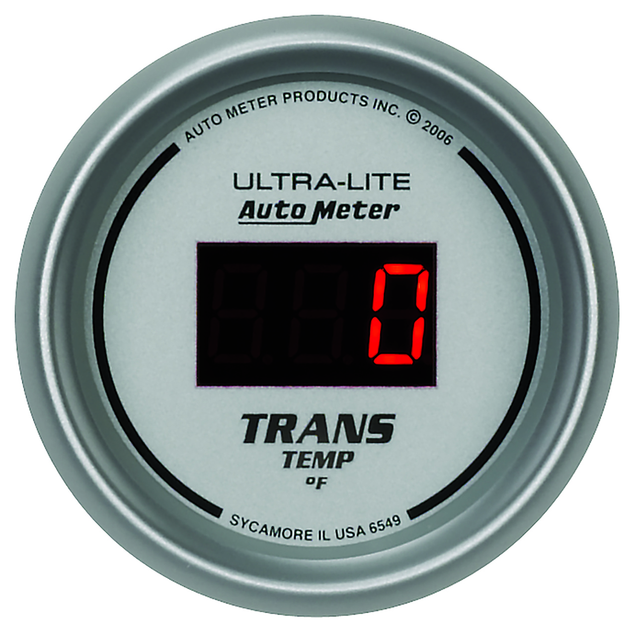 2-1/16" Transmissions temperatur, 0-340 °F, ULTRA-LITE DIGITAL