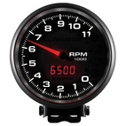 5" Varvräknare, 0-11,000 RPM, PEDESTAL, ULTIMATE III PLAYBACK, SILVER