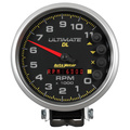 5" Varvräknare, 0-11,000 RPM, PEDESTAL, ULTIMATE DL PLAYBACK, BLACK