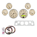 6-mätarpanel, direktmontering, CHEVY TRUCK 64-66, ANTIQUE BEIGE
