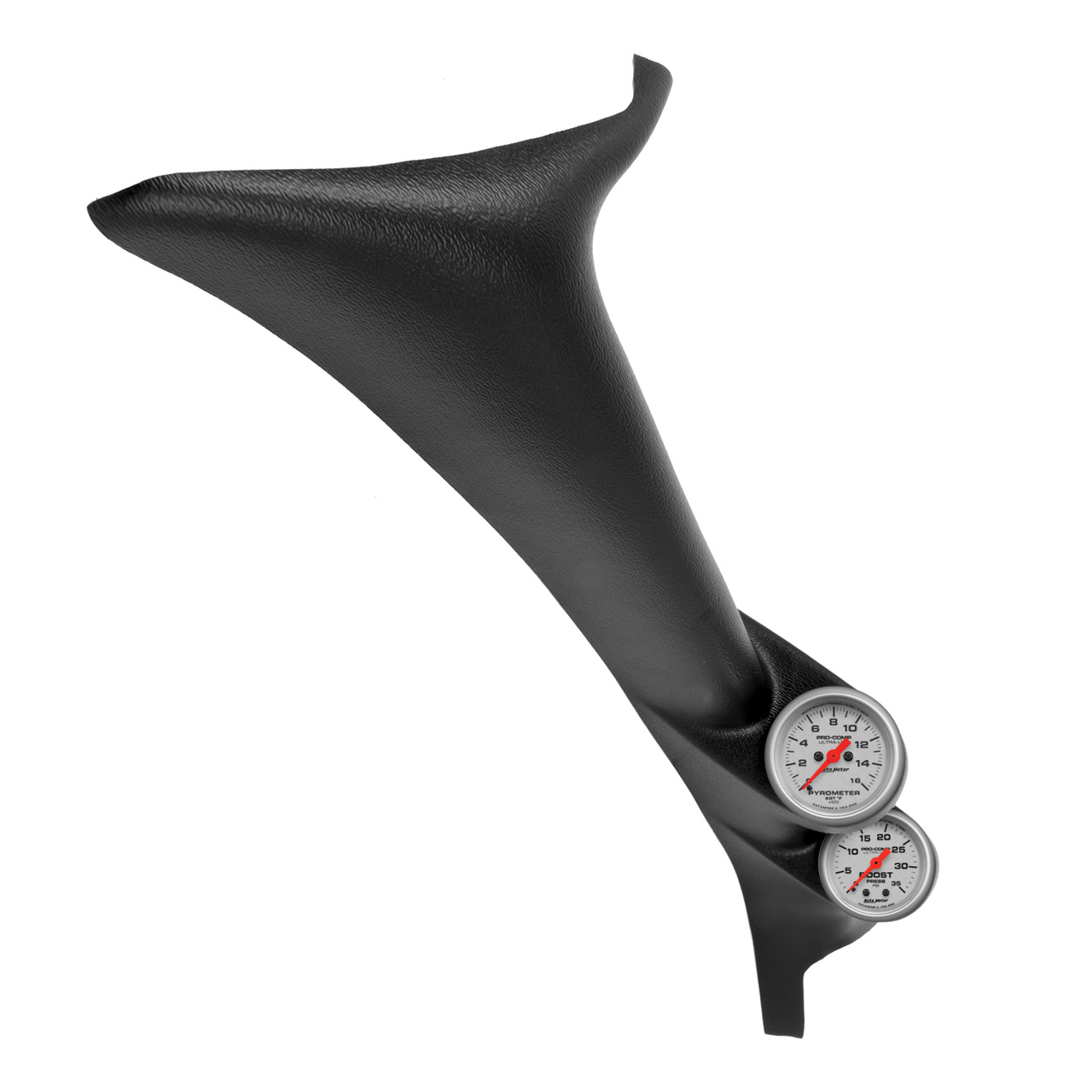 Mätarhållare A-stolpe, 0-35 PSI/0-1600 °F, 99-07 FORD SUPERDUTY, ULTRA-LITE