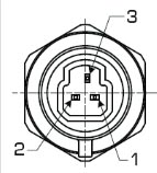 Oljetryck / Bränsletrycksgivare 1/8" NPT